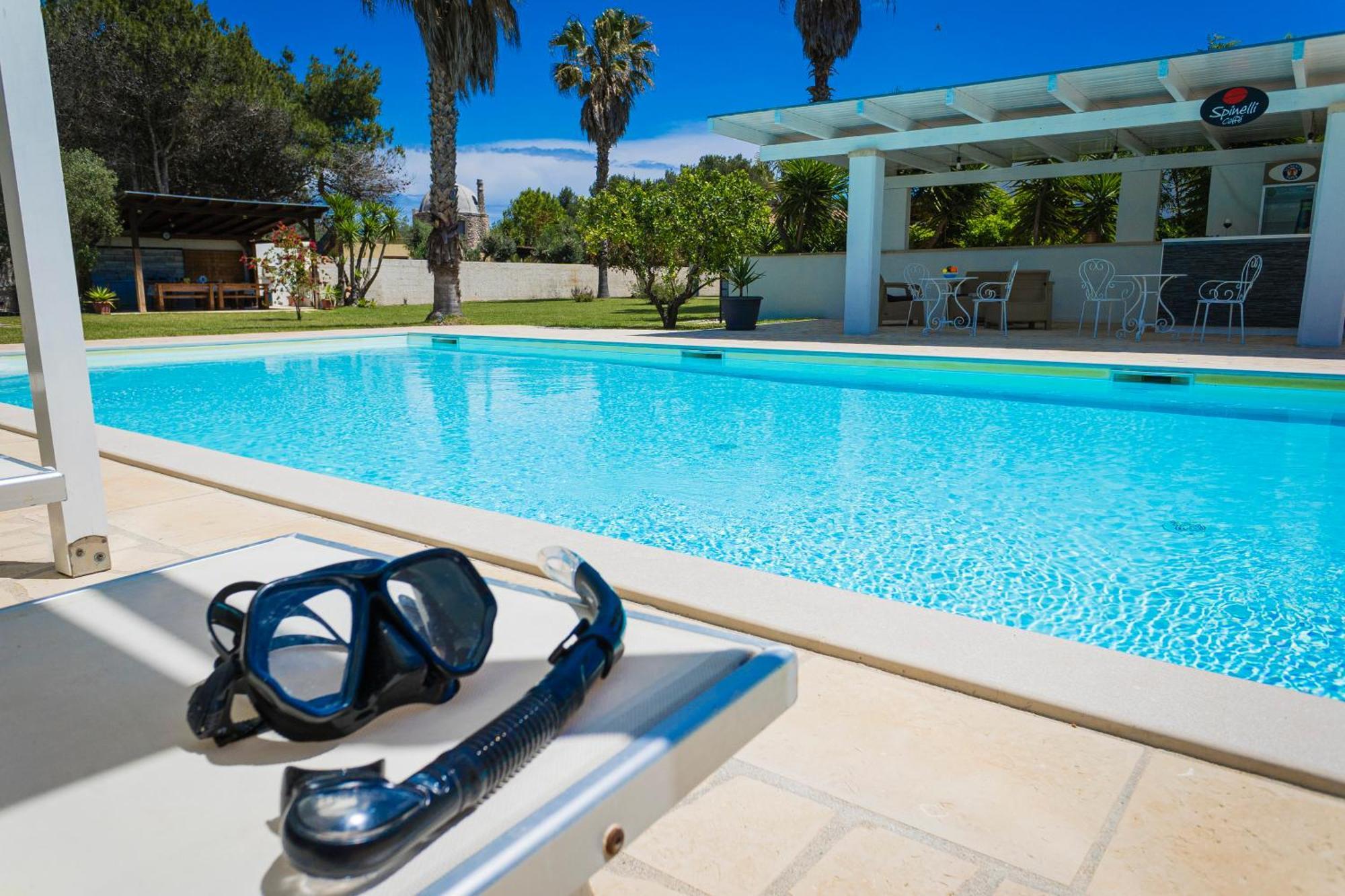 Villa El Capitano With Garden And Pool - Happy Rentals Muro Leccese Eksteriør bilde
